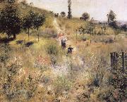 Pierre-Auguste Renoir Country Foopath in the  Summer oil painting artist